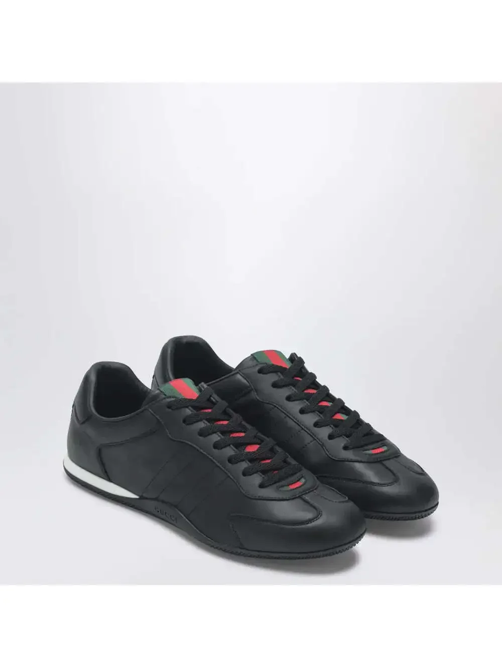 Gucci Shift Leather Sneakers (120)(PLEASE REQUEST YOUR SIZE BEFORE PURCHASING)